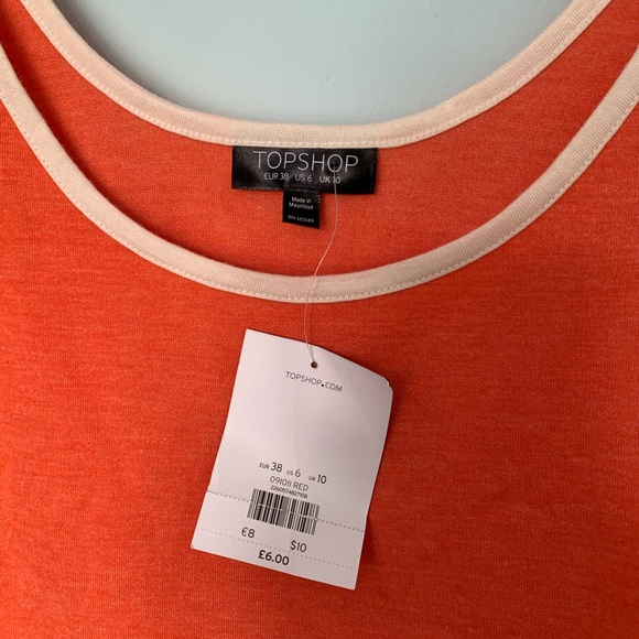 Topshop Baseball Tank - Picture 3 of 4